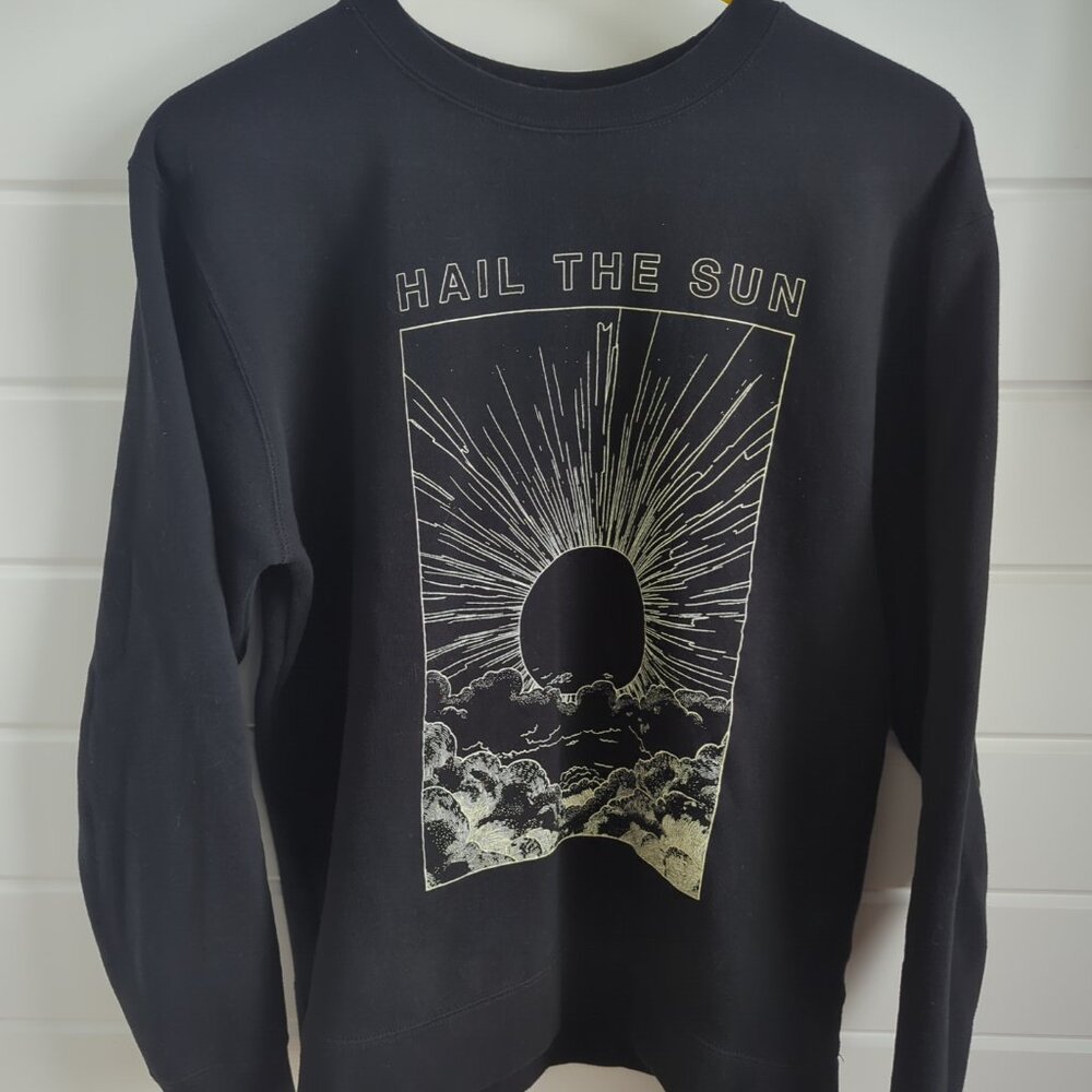 Hail The Sun Black Crewneck sweater